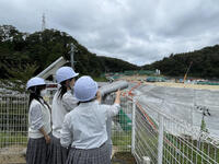 特定廃棄物埋立処分施設にて